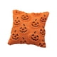 thumbnail image 2 of Cojín decorativo de calabaza otoñal, estilo rústico, suave, bordado de calabaza, ideal para sofá, silla, sillón o dormitorio., 2 of 9