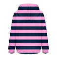 thumbnail image 5 of Bovemsi Sweatshirt for Women Oversized Striped Plus Size Sweatshirts Long Sleeve Sweaters Pullover Fall Clothes With Pocket Comfort Hoodie, 5 of 9