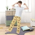 thumbnail image 5 of joogoo Cute Monkey Banana Pajama Pants Pj Bottoms Sleepwear Lounge L, 5 of 9