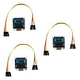 thumbnail image 1 of 3X MAX3232 RS232 Serial Port to TTL Converter Module DB9 Connector with 12 Jump Cables, 1 of 4