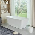 thumbnail image 6 of Vanity Art 67'' x 30'' Freestanding Soaking Bathtub, 6 of 15
