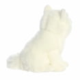 thumbnail image 3 of Aurora - Small White Realistic Stuffed Animal - 8.5" Arctic Fox - Miyoni, 3 of 4