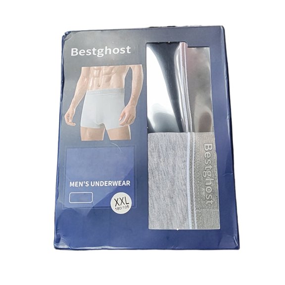 Bestghost Underpants, Men's ComfortSoft Underwear Boxers, Soft Knit Moisture-Wicking Jersey Boxers, Multipack