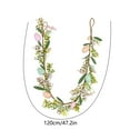 thumbnail image 3 of feimajia Colorful Easter Spring Vines Garland with Faux Eggs and Butterflies Artificial Floral Hanging Decorations for Home, 3 of 6