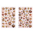 thumbnail image 1 of Retro Scrapbooking Sticker Adhesive Paper Sticker For Notebook Journal Planner Photo Album Memory Book Decoration Multicolor, 1 of 4