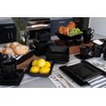 thumbnail image 3 of Nova 30 Pc Square Dinnerware Set - Black, 3 of 3