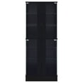 thumbnail image 5 of Cabra 4-door LED Curio Display Cabinet Black High Gloss, 5 of 13