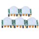 thumbnail image 1 of Inteprter 5PCS HC-SR501 Cuerpo humano ajustable Sensor piroeléctrico PIR Módulos electrónicos Electrónica miscelánea, 1 of 6