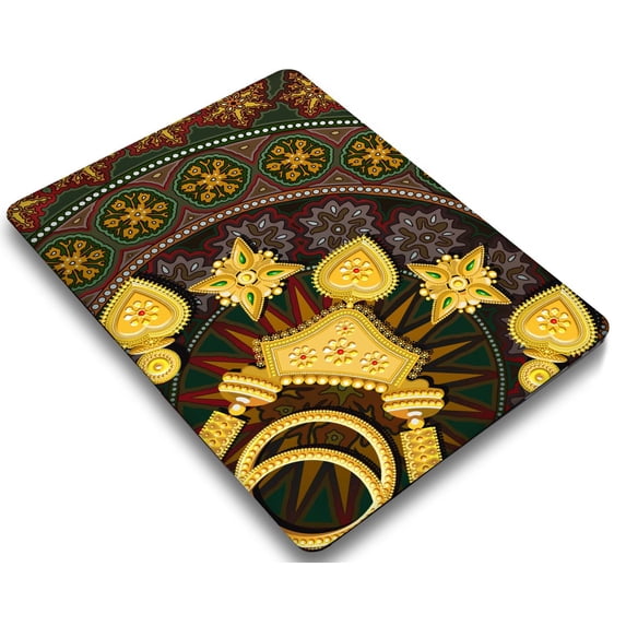 KSK KAISHEK Hard Case for New MacBook Air 13"( Touch ID, 2022 - 2018) Model A1932&A2179&A2337 m1, USB Type-C Golden A 1