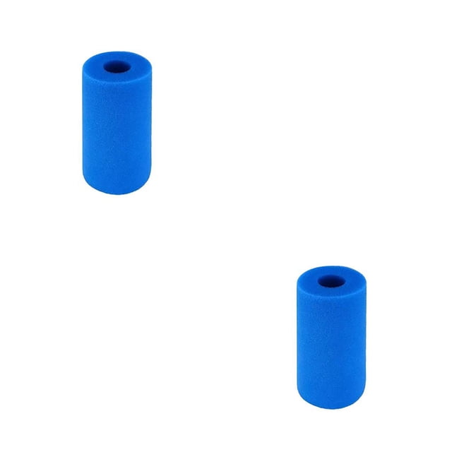 Ounissouiy Esponja de filtro de espuma reutilizable para piscina, 1 unidad, 10cm x 20cm, para tipo A, limpiador de bioespuma lavable, filtro, esponjas azul 20*10cm 2piezas Ounissouiy CBP120323