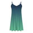 thumbnail image 4 of ZZwxWA Women's Casual Sundress Summer Camisole Boho Beach Dress V Neck Tank Dresses, 4 of 5
