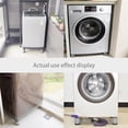 thumbnail image 3 of Mistaha 4Pcs Washing Machine Anti-Vibration Pads Heavy Duty Washer Dryer Pad Furniture Non Slip Raise, 3 of 5