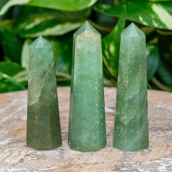 Green Aventurine Crystal Tower