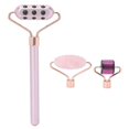thumbnail image 2 of 3 in 1 Gua Sha Facial Tool Set Jade Stone Facial Microneedle Roller Massager Tools, 2 of 5