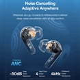thumbnail image 4 of Baseus BP1 Pro Wireless Earbuds, Hi-Res Audio, Adaptive ANC, 55H Playtime, 6 Mics, IP55 Water-Resistant, Bluetooth 6.0, In-Ear Headphones with Charging Case, 4 of 8