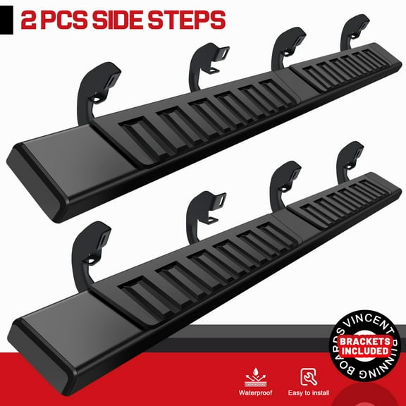 8 Brackets Fit 04-14 FORD F150 Super Crew Cab 6" Nerf Bar Step Running Boards H
