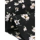 thumbnail image 5 of GRACE & GRANDEUR Camisa de Chiffon Floral de Manga Corta con Escote en Llave para Mujeres Talla Grande 1X Negro Rosa, 5 of 8