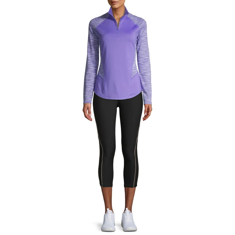 Athletic Works Women's Active Performance 1/4 Zip Pullover