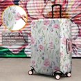 thumbnail image 4 of Pioneer Flower Floral Print Pattern Luggage Cover Fashion Suitcase Cover Baggage Covers Fit 25-28 Inch Luggage (Go Travel), 4 of 5