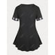 thumbnail image 2 of Camiseta Talla Extra Estampado Pata de Gato Rosegal  Camisetas tallas grandes, 2 of 5