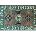 thumbnail image 1 of Ahgly Company Indoor Rectangle Persian Light Blue Traditional Area Rugs, 3' x 5', 1 of 4