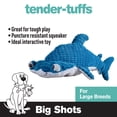 thumbnail image 2 of Juguete para Perro Snuggle Puppy Tiburón Martillo Grande de Peluche, 2 of 8