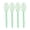 B-Spoon*24, variant on St. Patrick's Day Party Supplies Set Disposable Green Themed Plates, Cups, Napkins & Tablecloth with Shamrock Print, for Lucky Irish Celebration, Home, Bar, or Office Party