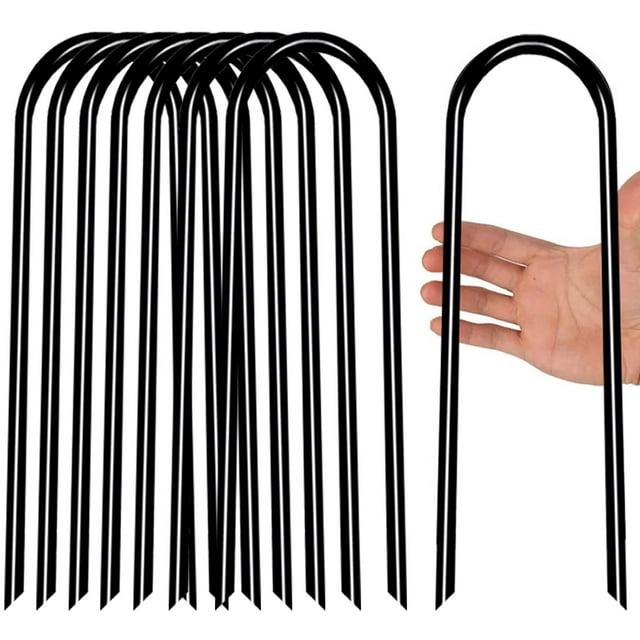 Anclajes para trampolín Zaijmlwwn de acero galvanizado de alta resistencia 30 cm