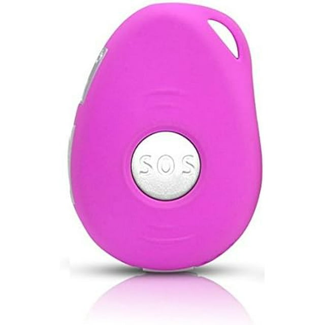 Assistive Technology Services SkyAngel911FD - 4G - Mobile Cellular - NO Monthly FEE - 4G - 911-2-Way Voice - Waterproof Alert Phone - Automatic Fall Detection (Pink)