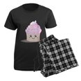 thumbnail image 5 of CafePress - Kawaii Cupcake Women's Dark Pajamas - Women's Short Sleeve Print T-Shirt and Pants Dark Cotton Pajama Set, 5 of 7