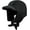Black, variant on Women Down-Hat with Ear-Flaps Warm-Windproof-Lightweight Hat Portable Ball-Trooper-Cap Winter Cold Aviator Hat