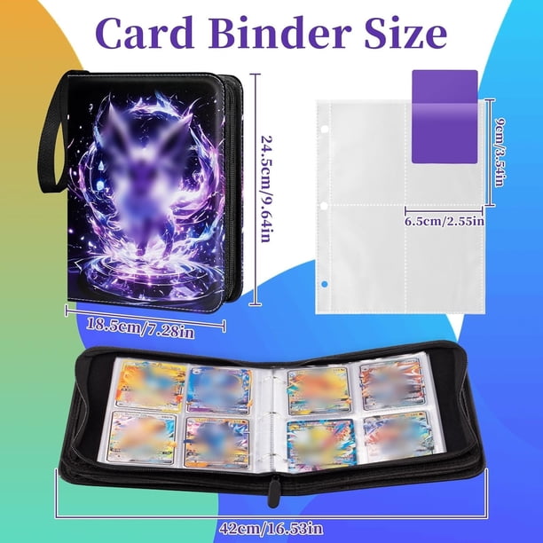 Collection Cartes Album Collection Pokémon 400 Cartes - 50 Pages Avec Collection Cartes Album Collection Pokémon 400 Cartes - 50 Pages Avec