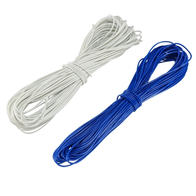 Unique Bargains 2 Pcs Wrapping Wire Tin Plated Copper Line P/N DM-30-1000 30 AWG 10M Length