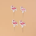 thumbnail image 6 of Oraceous Pcs Cupcake Toppers Summer Flamingo Pineapple Birthday Party Cake Picks Food Decoration Supplies for Hawaiian Luau, 6 of 11