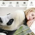 thumbnail image 3 of COMIO Panda Blanket Cute Animal Print Throw Blankets for Couch Sofa Stuff Decor Lightweight Soft Cozy Plush Flannel Bedding Blanket for Girls Boys Kids Women Man Adults, 3 of 6