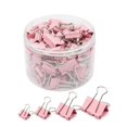 thumbnail image 1 of Paper Clamps, Assorted Sizes (Mini, Small, Medium, Large), 60 Pcs Clips for Office School Supplies, 1 of 5