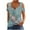 Light Blue, variant on Raeneomay Off Shoulder Tops for Women Off-the-Shoulder Short Sleeve V-Neck Printed Tops
