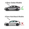 thumbnail image 3 of Driver Left Side Rear Door Window Door Glass Compatible with Kia Forte 2019-2024 4-Door Sedan Models, 3 of 6