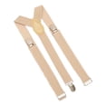 thumbnail image 2 of Eoperou Unisex Elastic Strap Suspenders Y-Back Braces Solid Color Anti-break Wedding Suit Adjustable Strap Party Daily Accessory, 2 of 8
