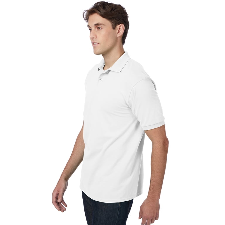 Hanes EcoSmart Men's Polo Shirt photo 4