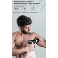 thumbnail image 4 of Pistola de masaje mini pistola de masaje muscular de mano Pistola de fascia de ajuste de 32 velocidades con 4 cabezales de masaje pantalla led verde ultra silenciosa JAMW Sencillez, 4 of 5
