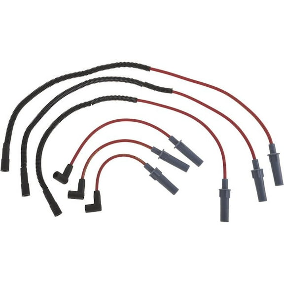 Spark Plug Wire Set - Compatible with 2007 - 2011 Jeep Wrangler 3.8L V6 2008 2009 2010
