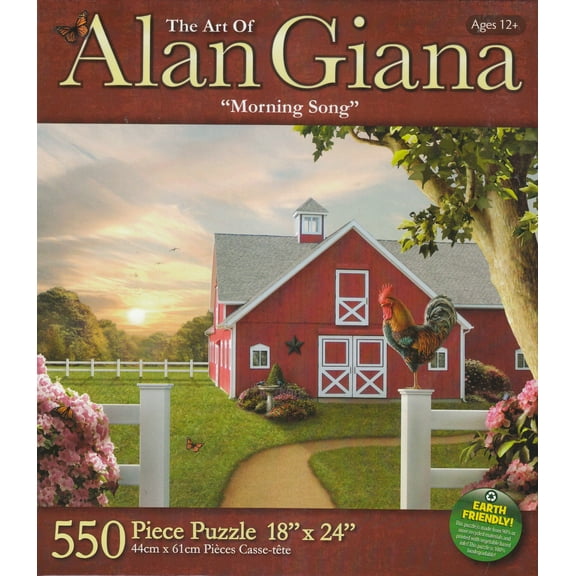 Morning Song 550 Piece Puzzle