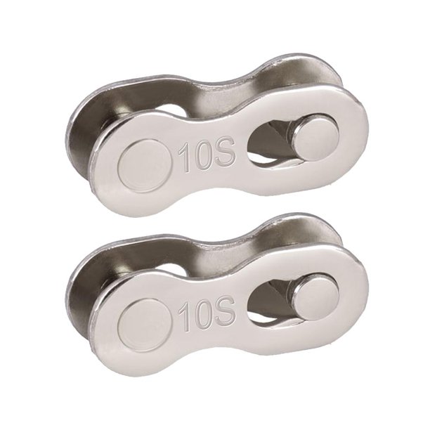 Hebilla de cadena de bicicleta de carretera MTB de acero resistente al desgaste 50 # conector de eslabones de cadena de bicicleta juntas duraderas 2 uds. piezas de hebilla mágica