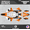 Orange, variant on Kalair GFX Graphics Kit for Yamaha 2-stroke Enduro YZ 125X (2023) Speed Series