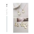 thumbnail image 3 of 26 English Letters (A-Z) Necklace For Women Titanium Steel Stainless Steel Pendant Necklace Pearl Shell Oil Drop Necklace As Gift For Wife , Daughter, Friend, 3 of 8