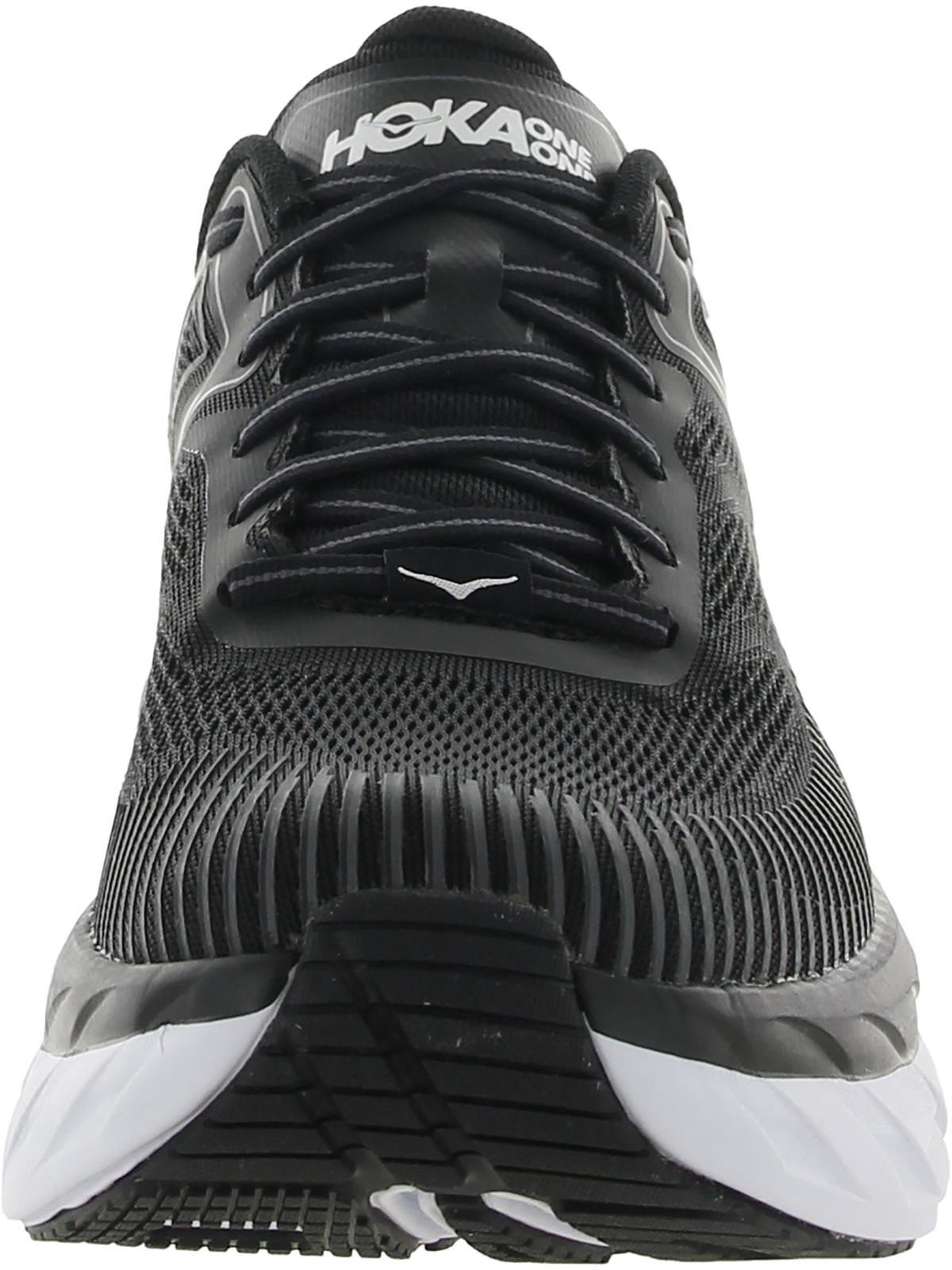 Hoka | Men\'s Black/White Bondi 7 One One Running Shoes Sneakers Size 11.5 Wide Men main image 4