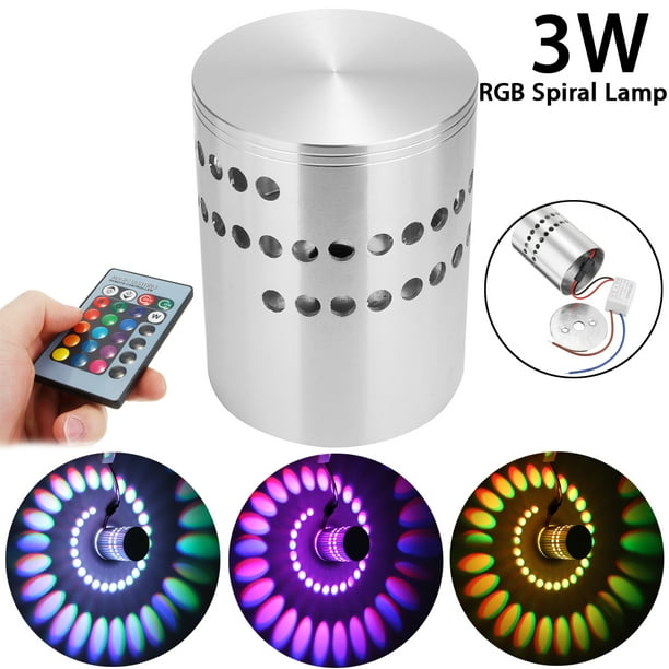 Rgb online spiral lamp