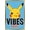 Gold Framed Version, variant on Pokémon - Pikachu Winking Mood Wall Poster with Pushpins, 22.375" x 34"