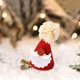 thumbnail image 1 of Christmas Cabello Clips para Mujeres Girls Navidad Santa Sombrero Holiday Sequin Peluquería Peluquería Festiva cabellero Barrettes Partido Gifts blanco Yinane Pinzas de cabello, 1 of 7